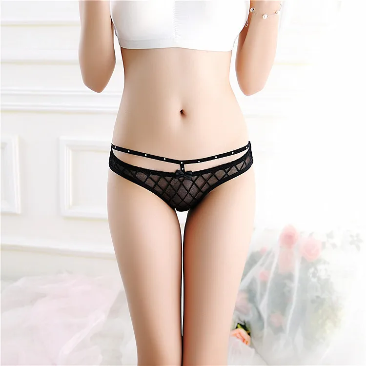 7color Gift beautiful lace leaves Women\'s Sexy lingerie Thongs G-string Underwear Panties Briefs Ladies T-back 1pcs/Lot  sf113