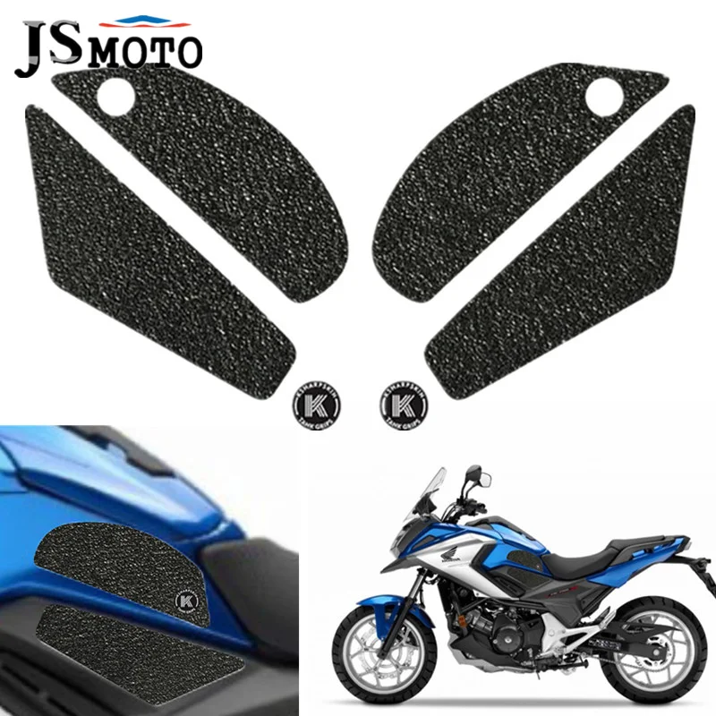 

For NC750X NC 750X nc750x 2018-2019 Fuel Tank Grip Motorcycle 3D Tanks Sticker Non-Slip Fuel Tank Side Protection Decal Stickers