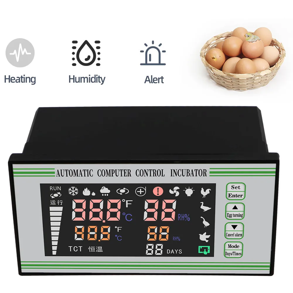 

XM-18S Mini Digital Egg Incubator Intelligent Constant Temperature Incubator Controller Fully Intelligent Microcomputer Control