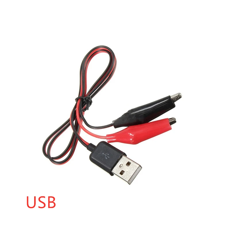 Зажим типа «крокодил»/USB, 24 мм, для мультиметра