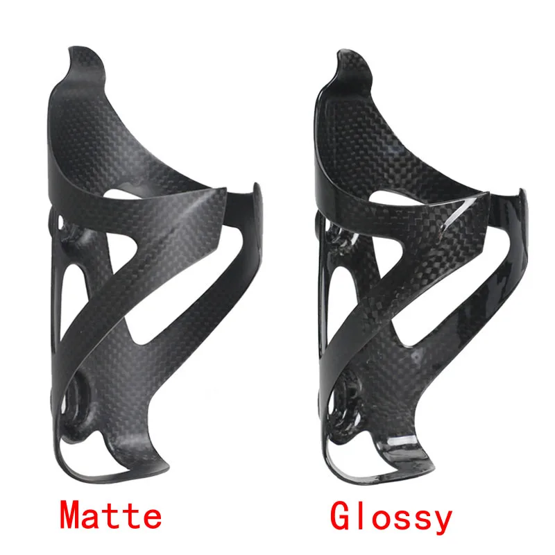 HOT TOSEEK Full Carbon Fiber Bicycle Water Bottle Cage MTB Road Bike Bottle Holder ultra-light gloss/matte