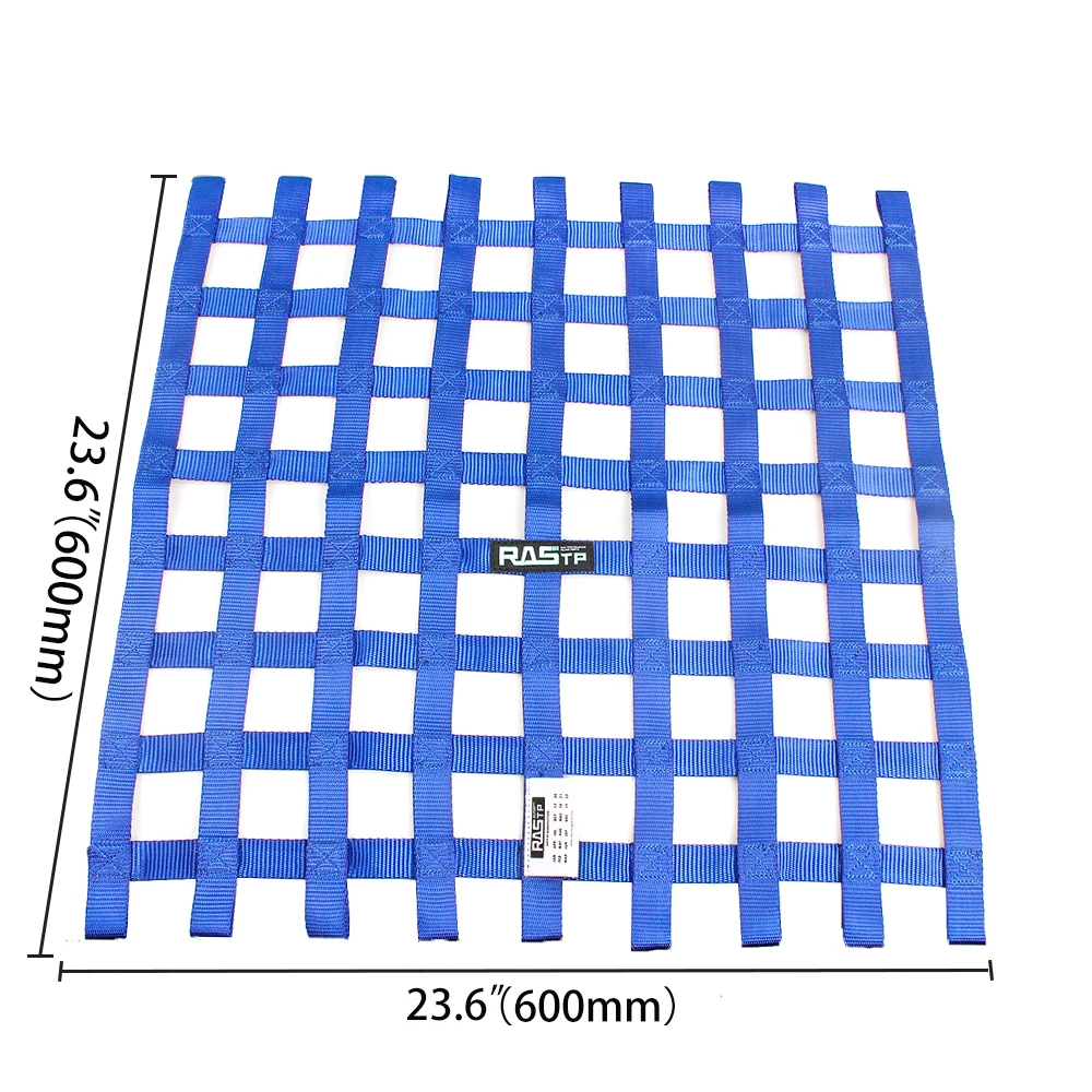 RASTP-Universal 23,6"x23,6" Nylon Rennwagen Fensternetz Auto Rallye Rennsicherheitsausrüstung RS-BAG053 – Detail 4