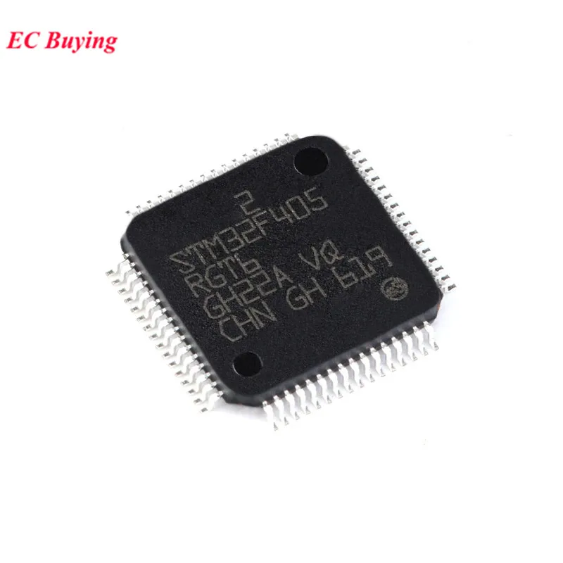 5pcs/1pc STM32F405RGT6 STM32F405 STM32F STM32 F405RGT6  LQFP-64 ARM Cortex-M4 32-bit Microcontroller MCU Chip IC Original New