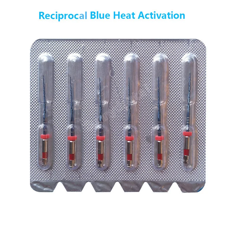 Dental Reciprocating Blue Heat Files R25 25mm Reciprocation Endo NITI File Dental Only One Files Dentistry Endodontic Instrument