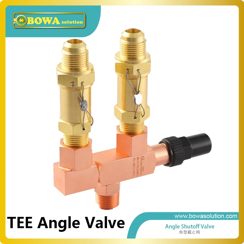 1/2 "2-Position วาล์ว shutoff 3ทางทำงานเป็นวาล์วบริการของเรือความดันเพื่อติดตั้งวาล์วระบายหรือเซ็นเซอร์ varous