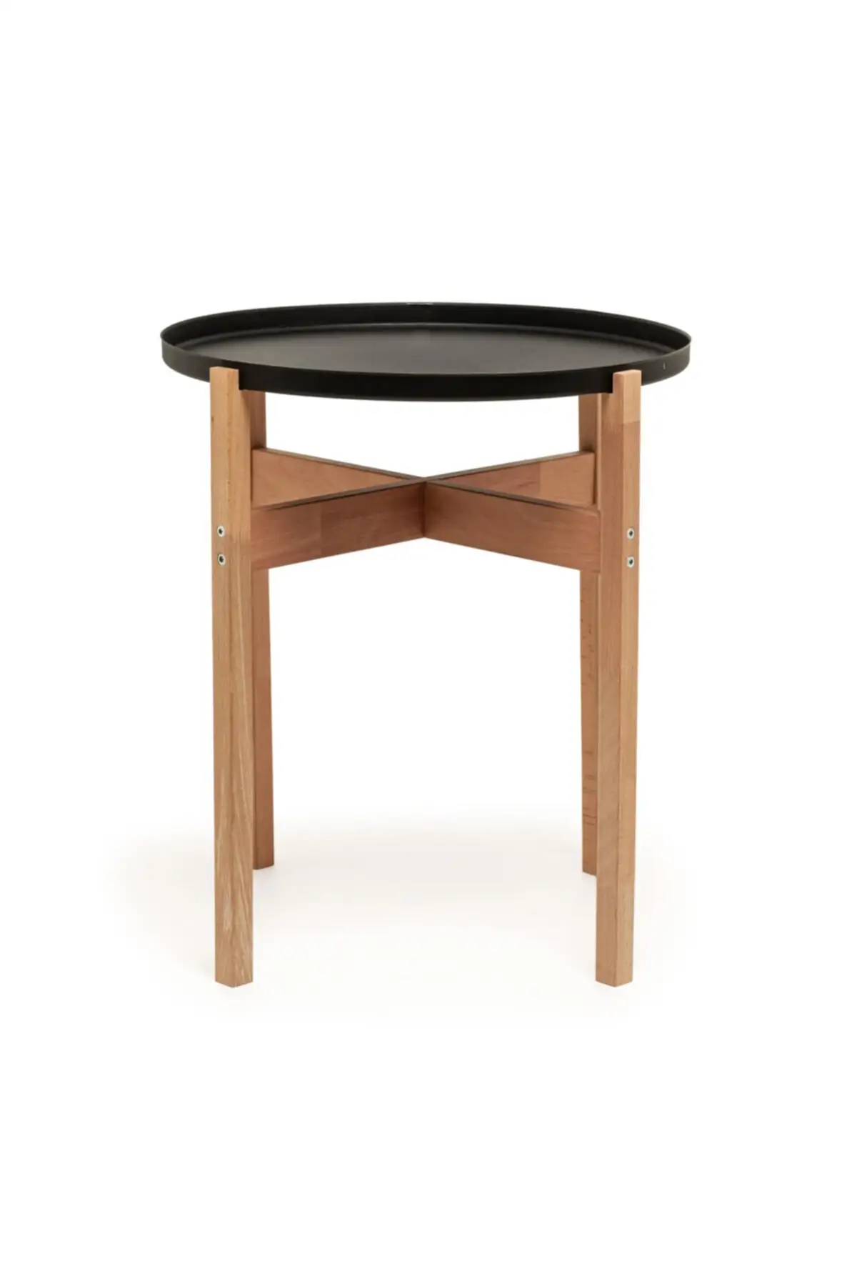 Solid Tray Coffee Table-Black