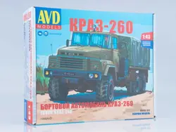 AVD Models 1/43 Scale TRUCK KRAZ 260 Unassembled Kit diecast 1348AVD