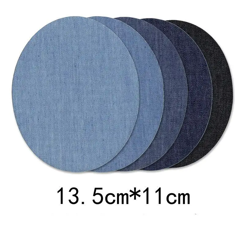 25/20/5 PCS Denim Patches DIY Iron On Denim Elbow Patches Repair Pants For Jean Clothing Pants badges Apparel Sewing Fabric