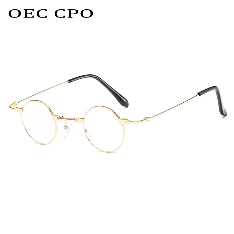 Vintage Mężczyźni Okulary przeciwsłoneczne Kobiety Retro Punk Style Mała okrągła metalowa ramka Kolorowe soczewki Okulary przeciwsłoneczne Moda Okulary Gafas sol mujer — zdjęcie 6