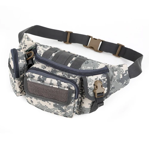 Outdoor Molle Hunting Tactical Waist Bag Pockets Fishing Bag Belt Hunting Running Mobile Phone Sports Belt Pouch Bag