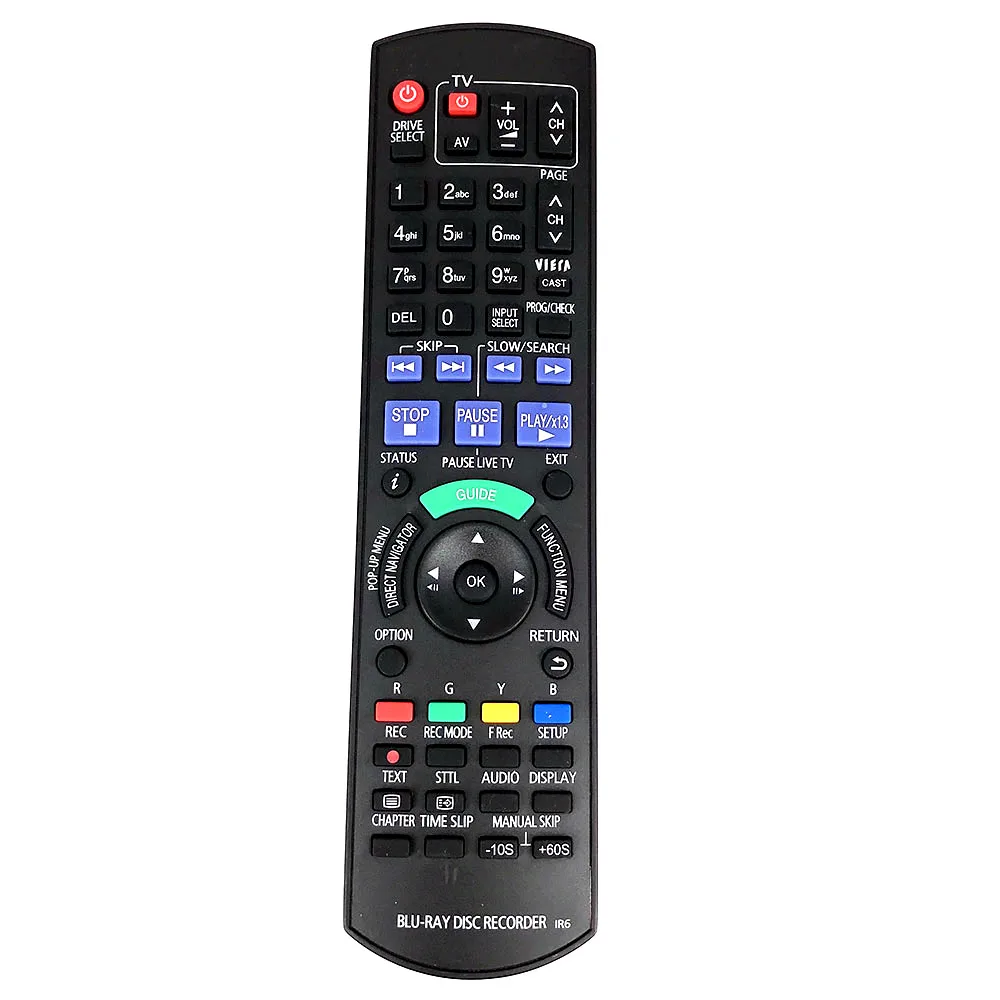 

N2QAYB000475 For Panasonic Blu-ray DVD Player Disc Recorder Remote Control DMR-BW880 DMR-BW780 DMR-XW480 Fernbedineung