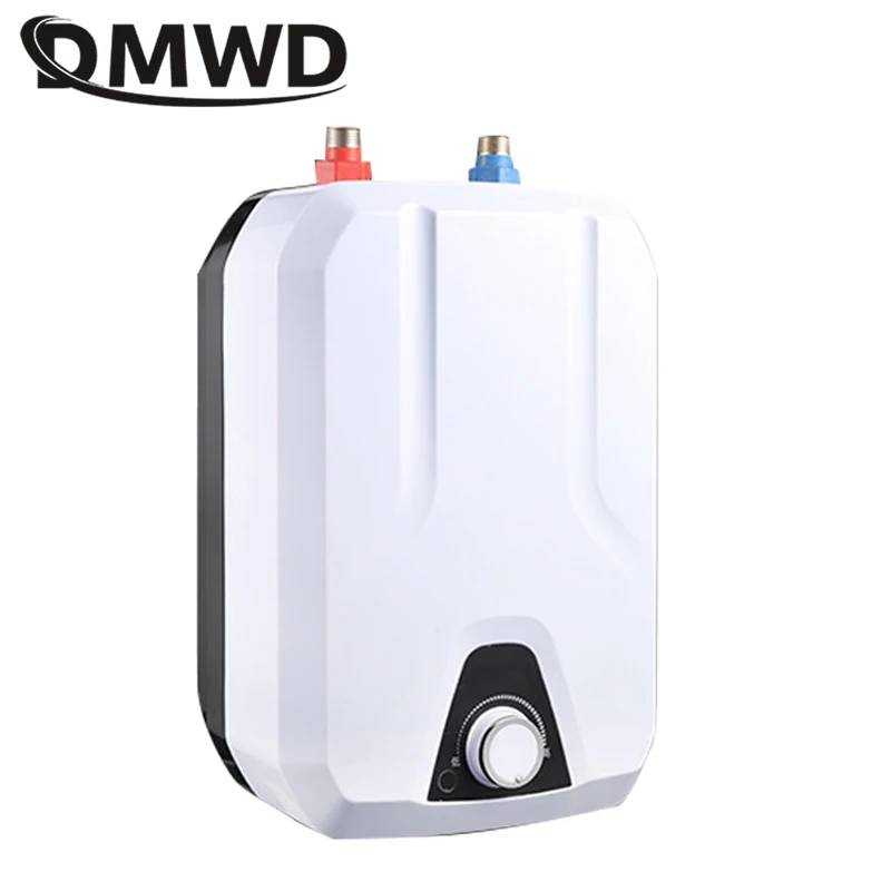 DMWD 8L Electric Instant Water Heater Hot Water Tap Water Boiler Warmer Kitchen Bathroom Quickly Heating Water Storage 110/220V