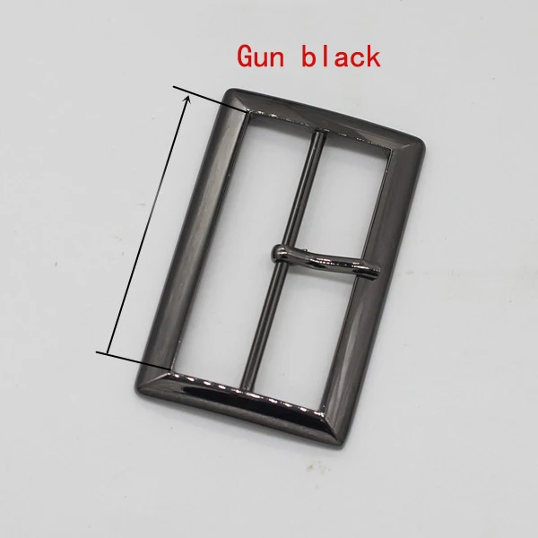 2Pcs/lot Metal JI-shaped button adjustment buckle button rectangular coat windbreaker decorative belt buckle accessories C021