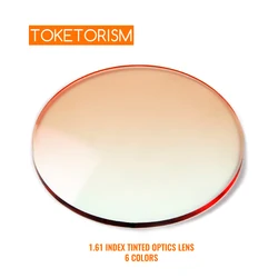 Toketorism Radiation Protection Prescription Lenses Anti UV Gradient Tint Lens For Glasses