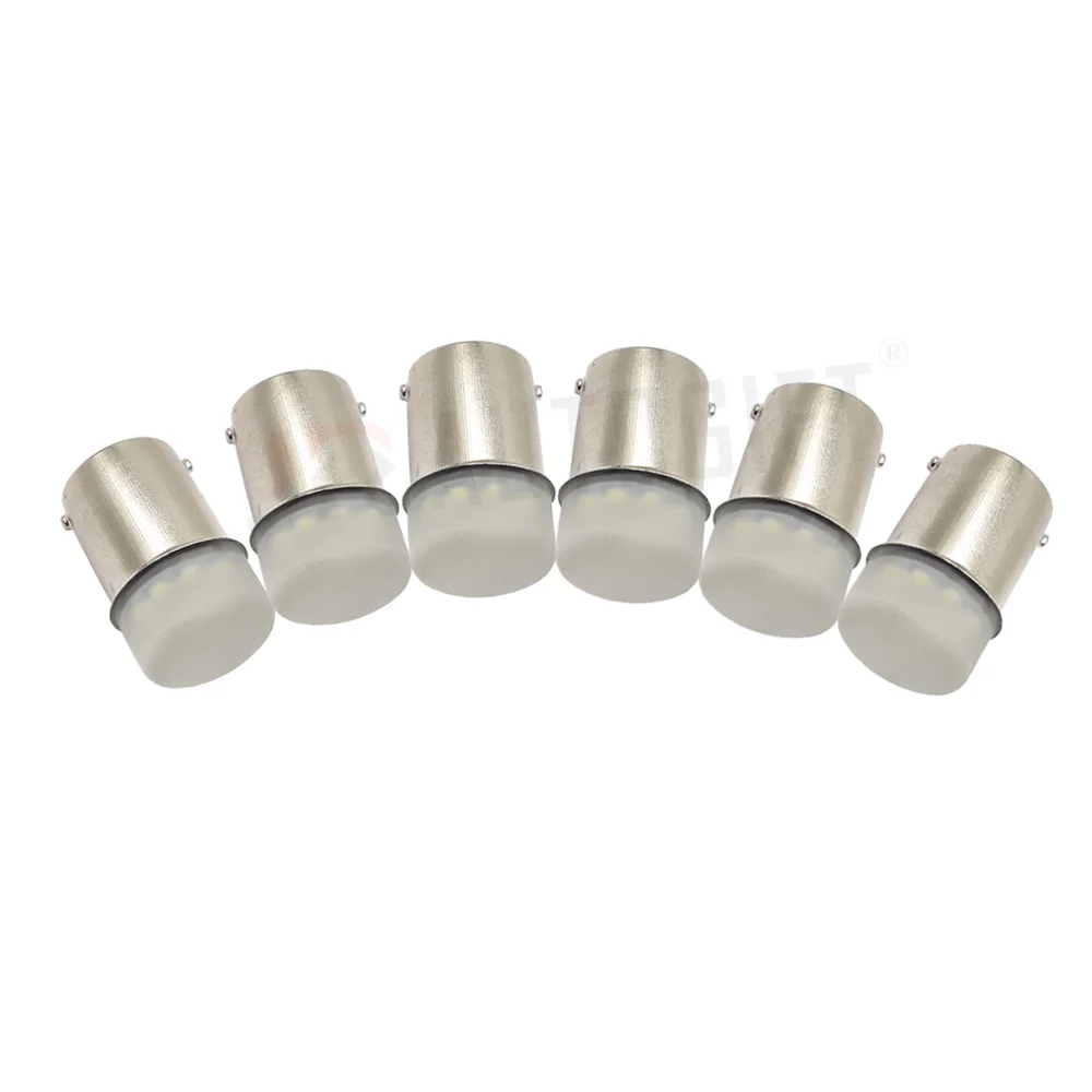 

300 шт. 1156 1157 BA15S BAY15D 3014 9SMD 12 В/24 В белый красный теплый белый сигнальные огни светодиодные резервные фонари желтый