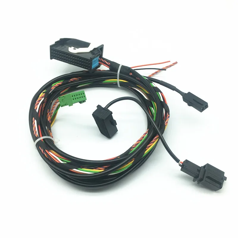 8X0035447A For RCD510 RNS510 9W2 9W7 9ZZ Car bluetooth module Wiring Harness Cable mic Microphone Kit  For VW Passat Golf Tiguan