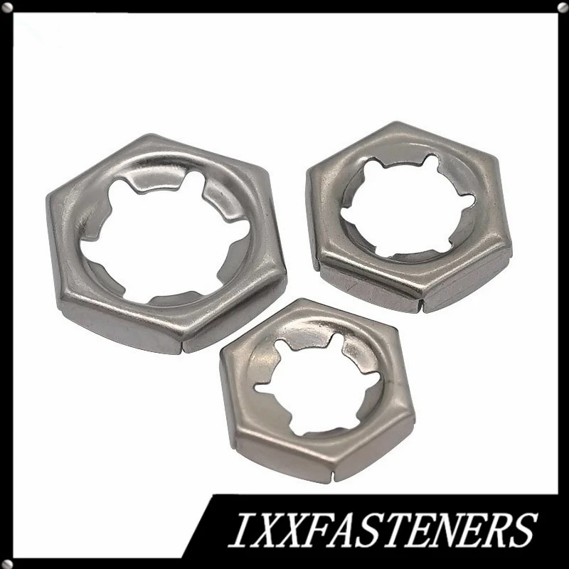 304 Stainless Steel DIN7967 Palmutter Stamping Self-Locking Counter Nuts