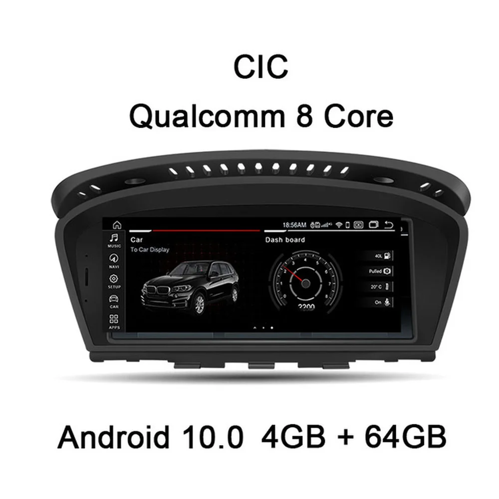 Android 10 8.8 Inch 8 Nuclear Car Multimedia Player GPS Navigation Stereo Radio for BMW 3 Series / 5 Series E60E61E90E91E92