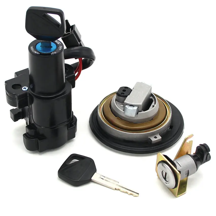 Fuel Cap Ignition Switch Seat Lock With Key Kit For CBR300RA 2017-2018 CBR300R 15 - 18 CBR250RA CBR250R/R CBR250R  35010-KYJ-900