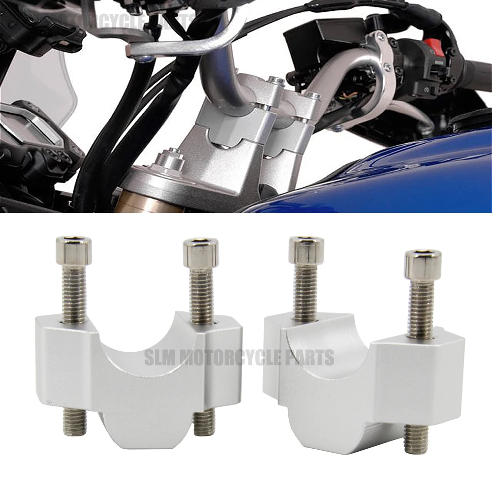 For YAMAHA XT1200Z SUPER TENERE XT1200Z XT1200ZE XT-1200Z 2022 2021 2020 Handle Bar Riser Clamp Extend Handlebar Adapter Mount