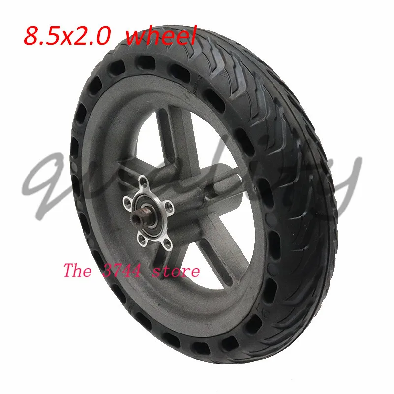 

8.5 inch 8.5x2.0 for Xiaomi M365 electric scooter tire solid hole shock absorber non pneumatic 8 1 / 2x2 durable wheel