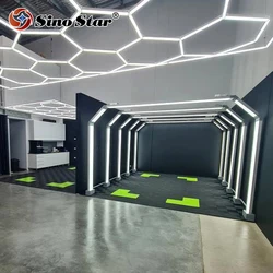 High Lumen Led Tunnel Light Equipment Individually Customized Led Worshop Light For Auto Detailing Lighting Garage 4S Shop