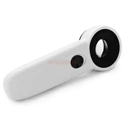 magnifying equipment  High magnification HD magnifying glass with handheld light source LED jade antique jewelry