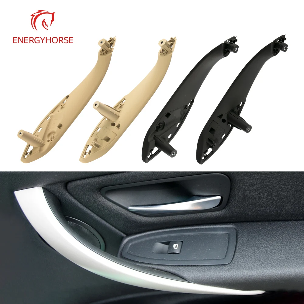 Manija de puerta Interior de coche, tirador de Panel embellecedor para BMW F30, F80, F31, F32, F34, Serie 3, 4, 2012-2018