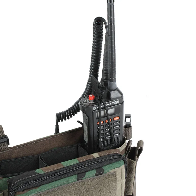 Outdoorvest D3CRM MK3MK4 Borst PRC 148 152XTS Radio-elastische vaste touwriem