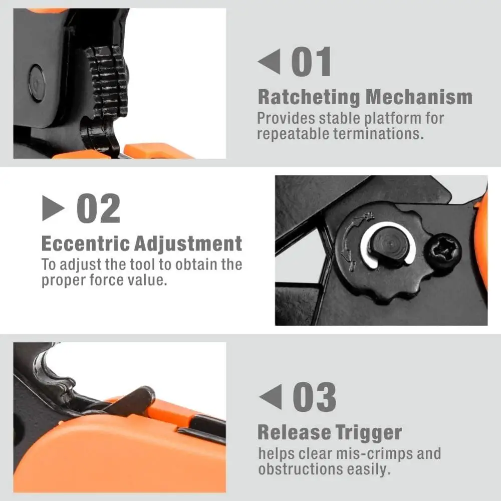 IWISS SN-48B Crimping Tool 300pcs 2.8/4.8/6.3 Plug Terminal Crimper pliers Wire 0.5-1.5mm² alicate AWG20-15 Hand Tool Set