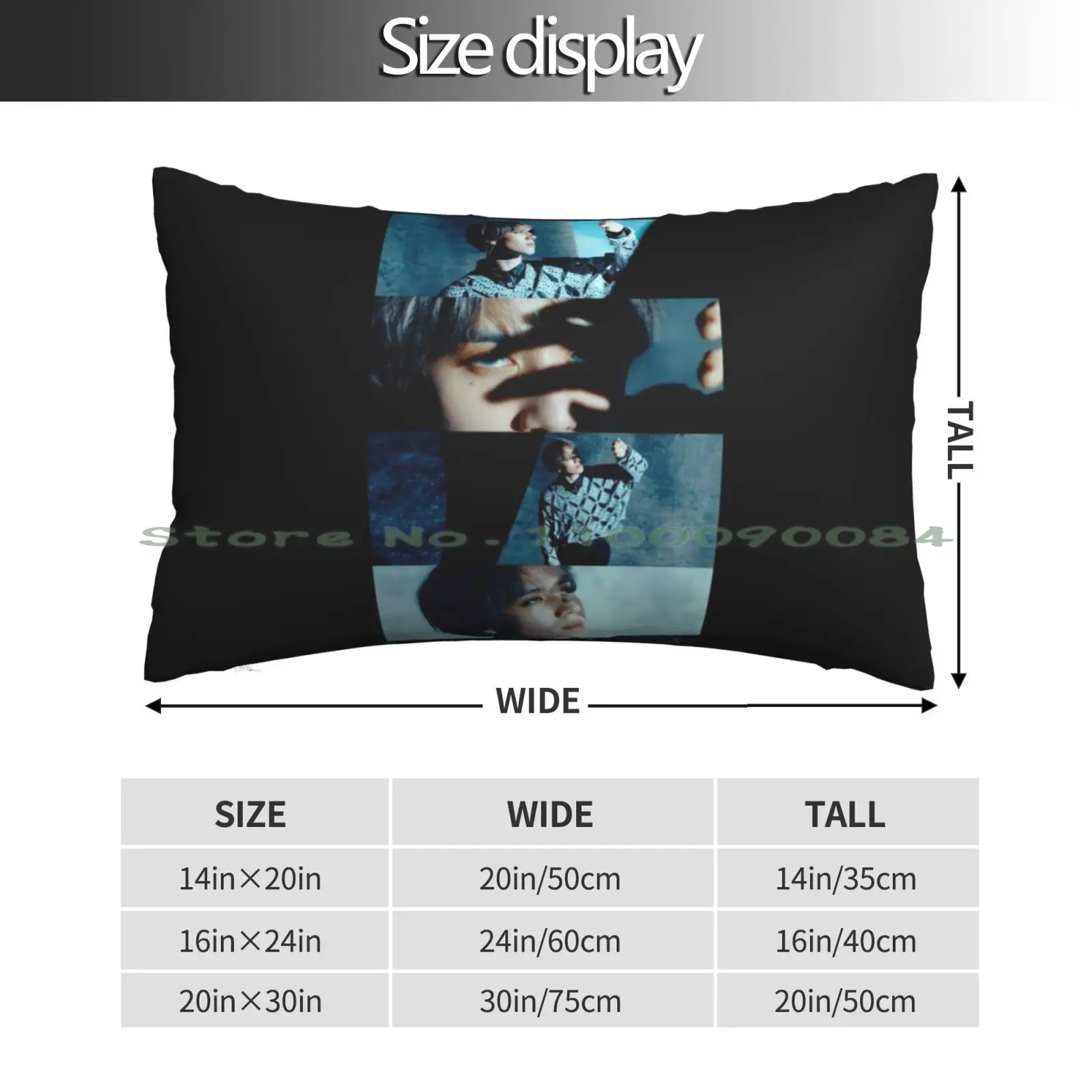 Got7 | Yugyeom [ ] Pillow Case 20x30 50*75 Sofa Bedroom Recaro Fox K N Engineering 501auto Racing Bilstein Long Rectangle