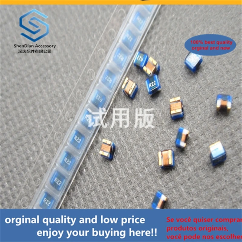 50pcs 100% orginal new best quality FHW1008UCR22JGT SMD ceramic winding inductor 2520 1008 220nH 500mA