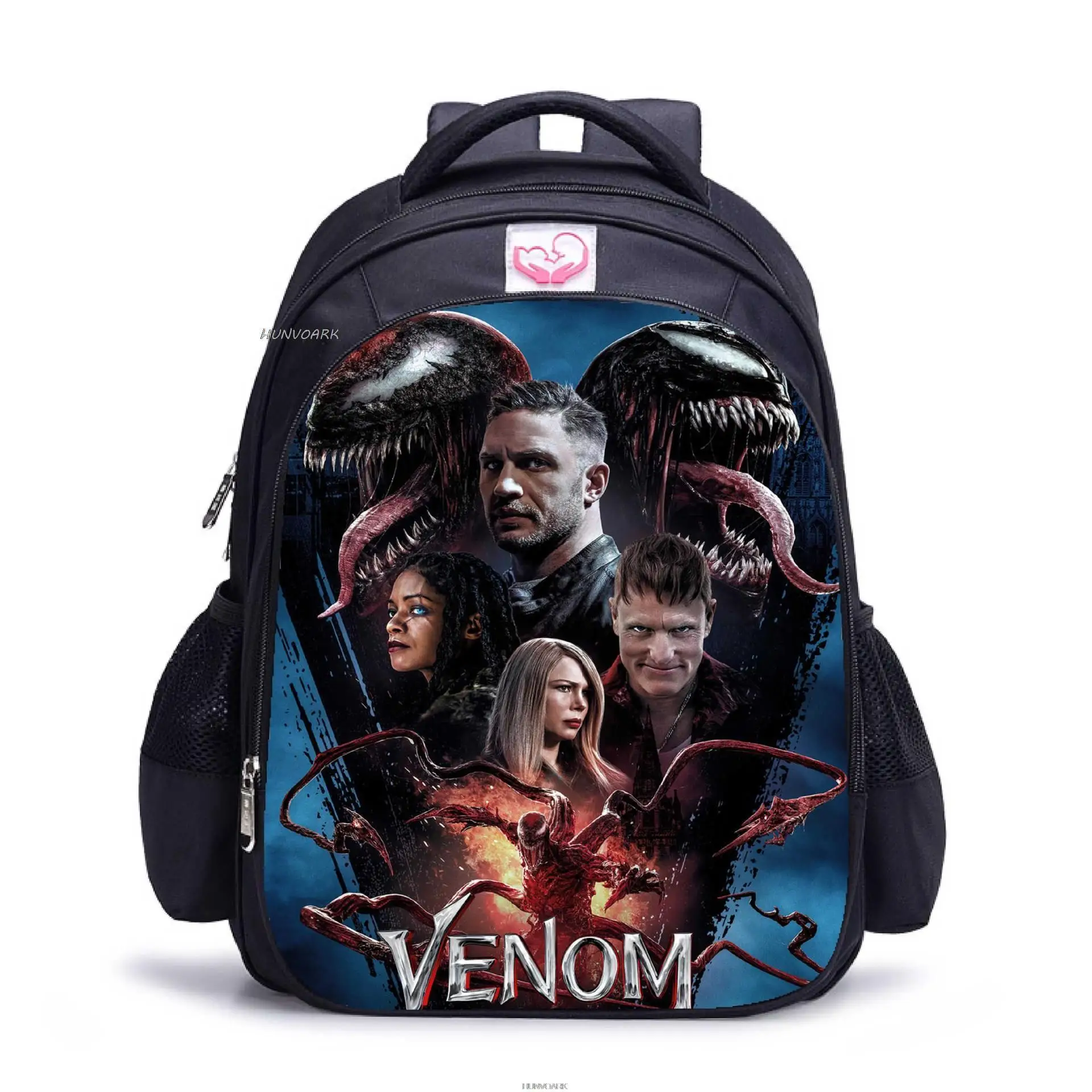 Superhero Venom Primary Schoolbag For Boys Girls Spider-man Boys Burdens Backpack Venom Children Backpack For Grade 1-3-5