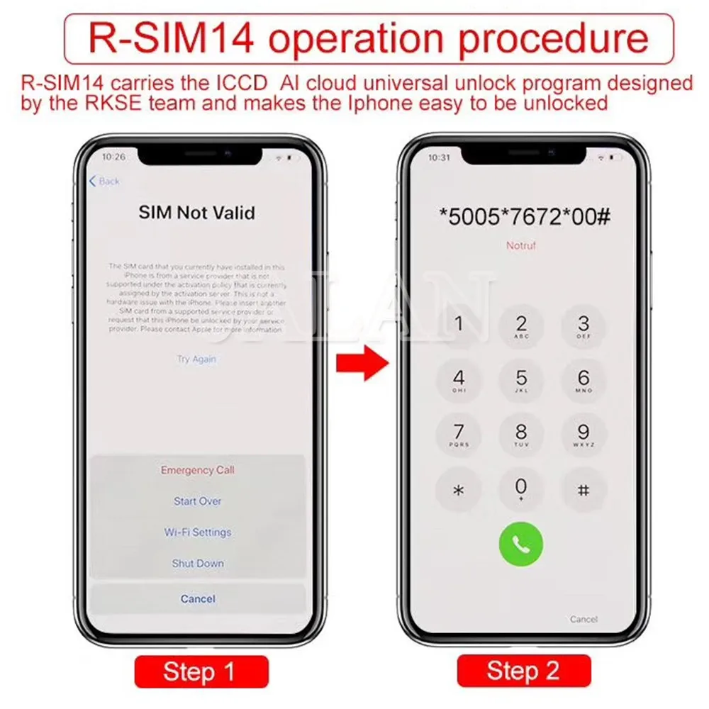 R-SIM V16/V18 inteligentna aktywacja odblokowanie karty edycja ic cid nie ma potrzeby klucza sprzętowego dla iphone 6 6S 6 plus 7 8 plus X XS XR XSMAX 11