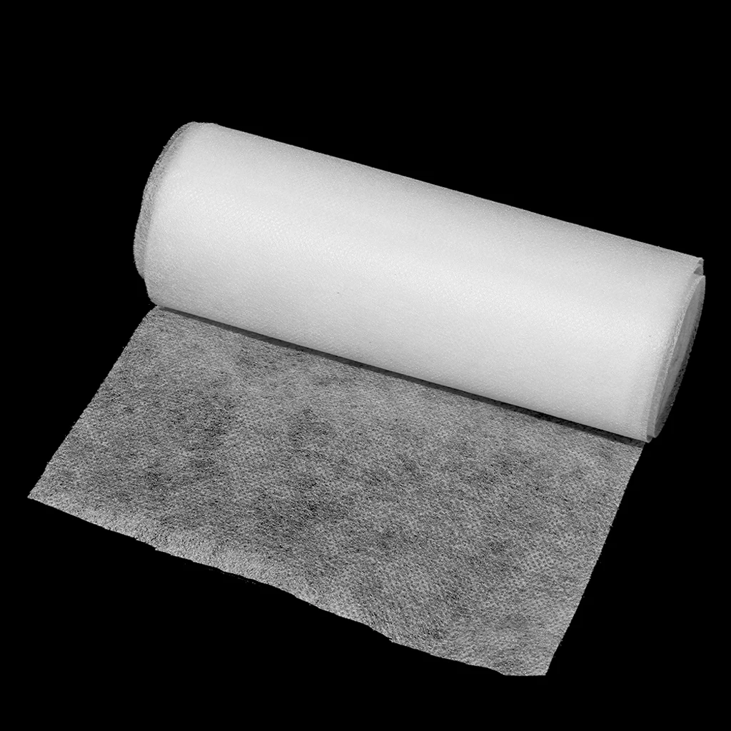 1 Roll 5m Non-Woven Fabric Waterproof Disposable 17.5cm Width Non-Woven Interlining Fabric Cloth DIY Handmade Accessories