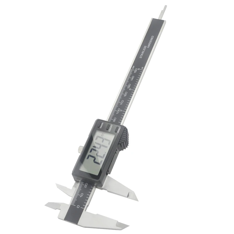 0-150mm Stainless Steel HD Full Screen Electronic Digital Caliper Large screen display Vernier Caliper precise measurement tool