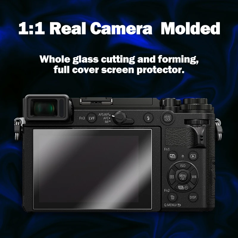 2PCS S5 S5M2 Camera Glass Tempered Glass Ultra Thin Screen Protector for Panasonic LUMIX S5 S5II DC-G9 GX9 GX7III DC-S1H Camera