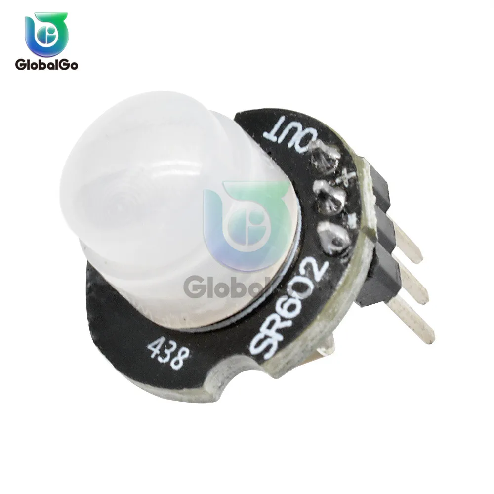 SR602 DC 3.3V-15V Smart Motion Sensor Detector Module SR602 Pyroelectric Infrared PIR Sensor Switch Board