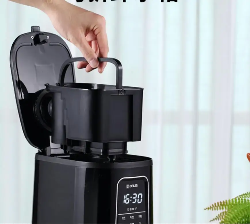 Donlim DL-KF1061 household Americano cafe machine pink diy drip coffee maker COOKER HOME TEA POT 0.7L auto grinder coffee bean
