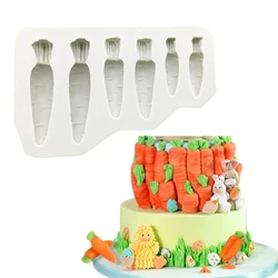 Carrot Easter Silicone Sugarcraft Mold Cupcake Baking Mold Fondant Cake Decorating Tools