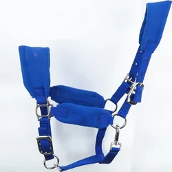 Corda de cavalo cabresto headcollar equestre equipamentos engrossar ajustável equitação freio cabeça colarinho acessórios cinta cavalo