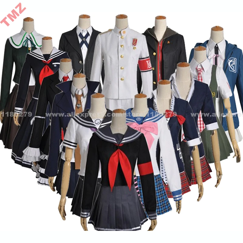 Super Dangan Ronpa DanganRonpa Havoc Toko Peko Havoc Chihiro Havoc Sayaka Characters Cosplay Costume,Customized Accepted