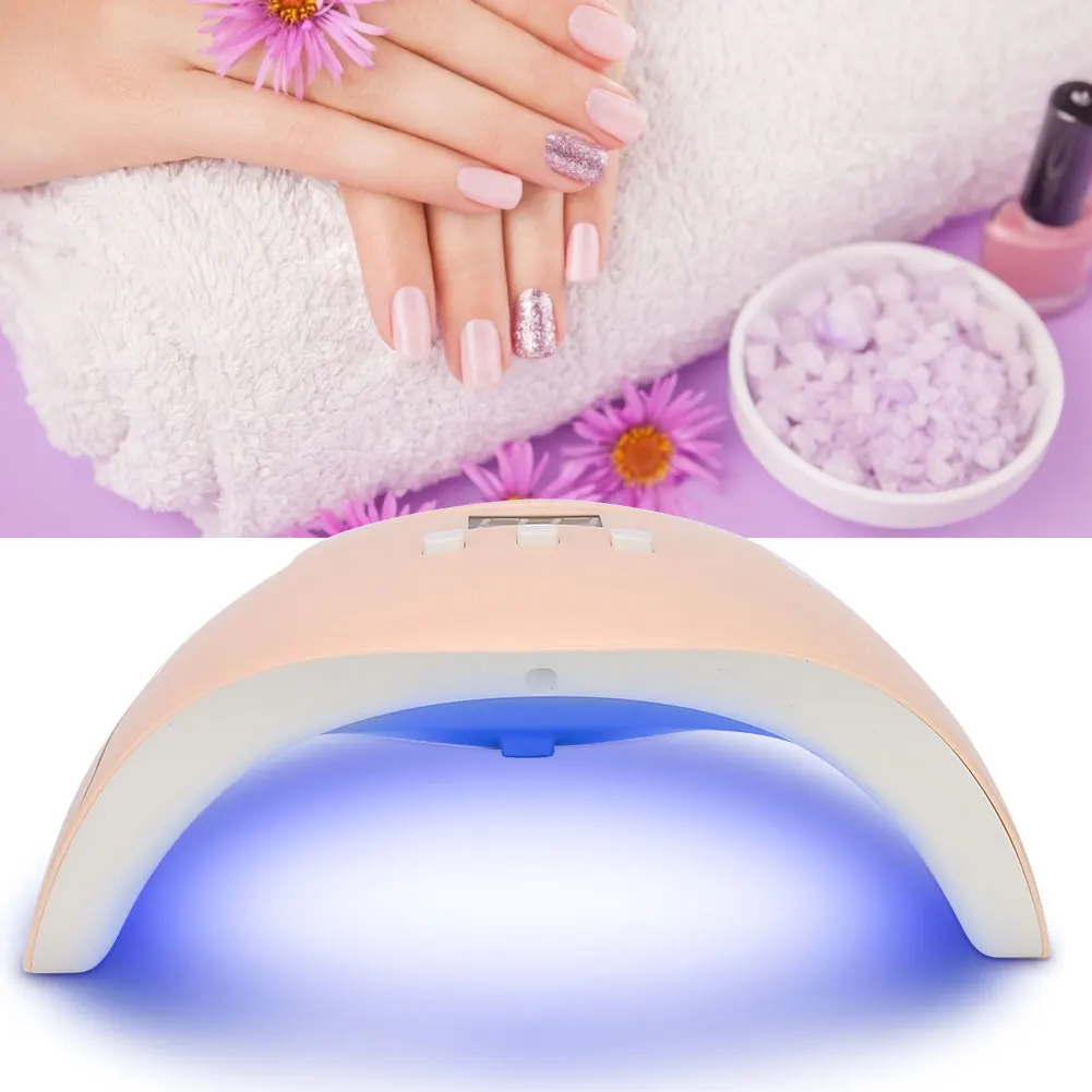 USB LED/UV Gel Lamp Curing Machine Intelligent Nail Polish Dryer Manicure Tool Polish Timing Auto Sensor Manicure Tools