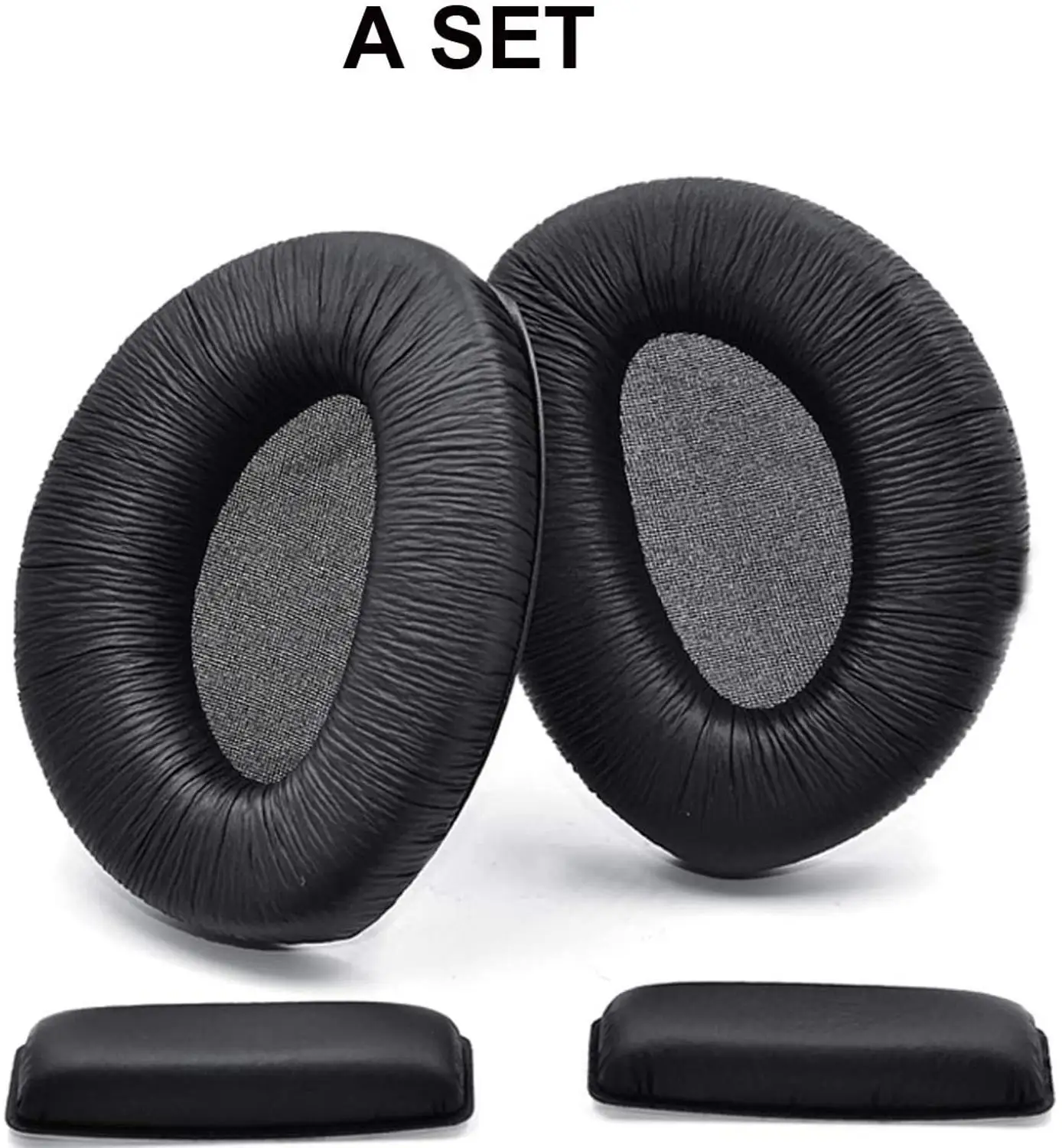 Earpad Repair Parts Suit Replacement HDR160 HDR170 Ear Pads Cushion Headband for Sennheiser RS160 RS170 Headphones (A Set)