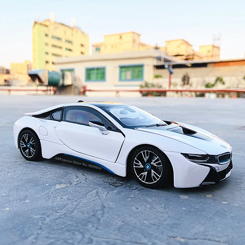 Rastar 1:24 BMW i8 concept car supercar Static Simulation Diecast Alloy Model Car Toy collection Christmas gift  models car