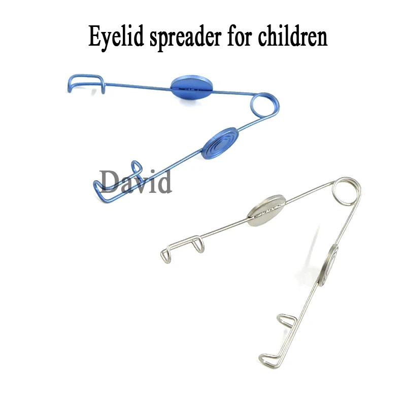 Ophthalmic device children's wire eyelid spreader titanium eyelid opener small animal experiment eye spreader