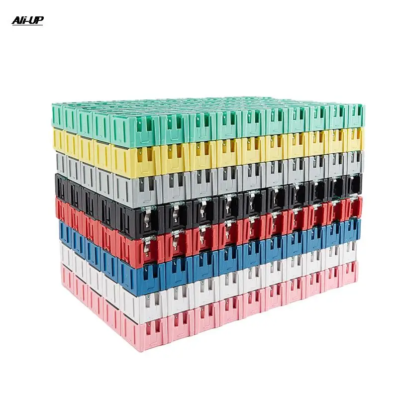 50Pcs/Set SMD SMT Electronic Component Container Mini Storage Boxes kit desk organizer