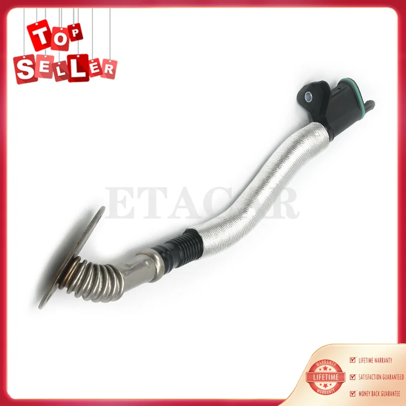 1pc Oil Separator PCV Valve Breath Hose Oil Water Separator Vent Hose Exhaust Pipe 06H103213G Fits For A-udi A4 A6 Q5 2.0T