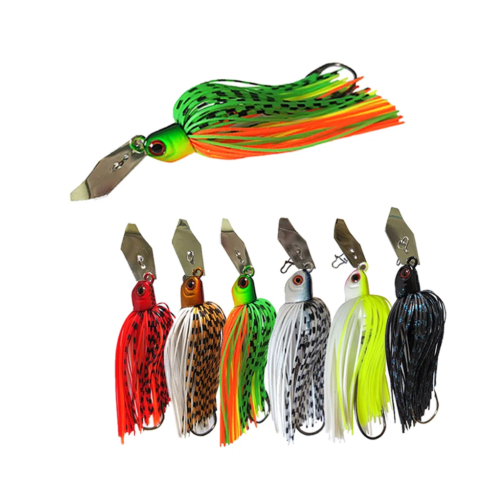 JonStar 1pc 13G/16G/19G chatter bait spinnerbait  fishing lure Buzzbait wobbler  fishing equipment for bass pike walleye fishing