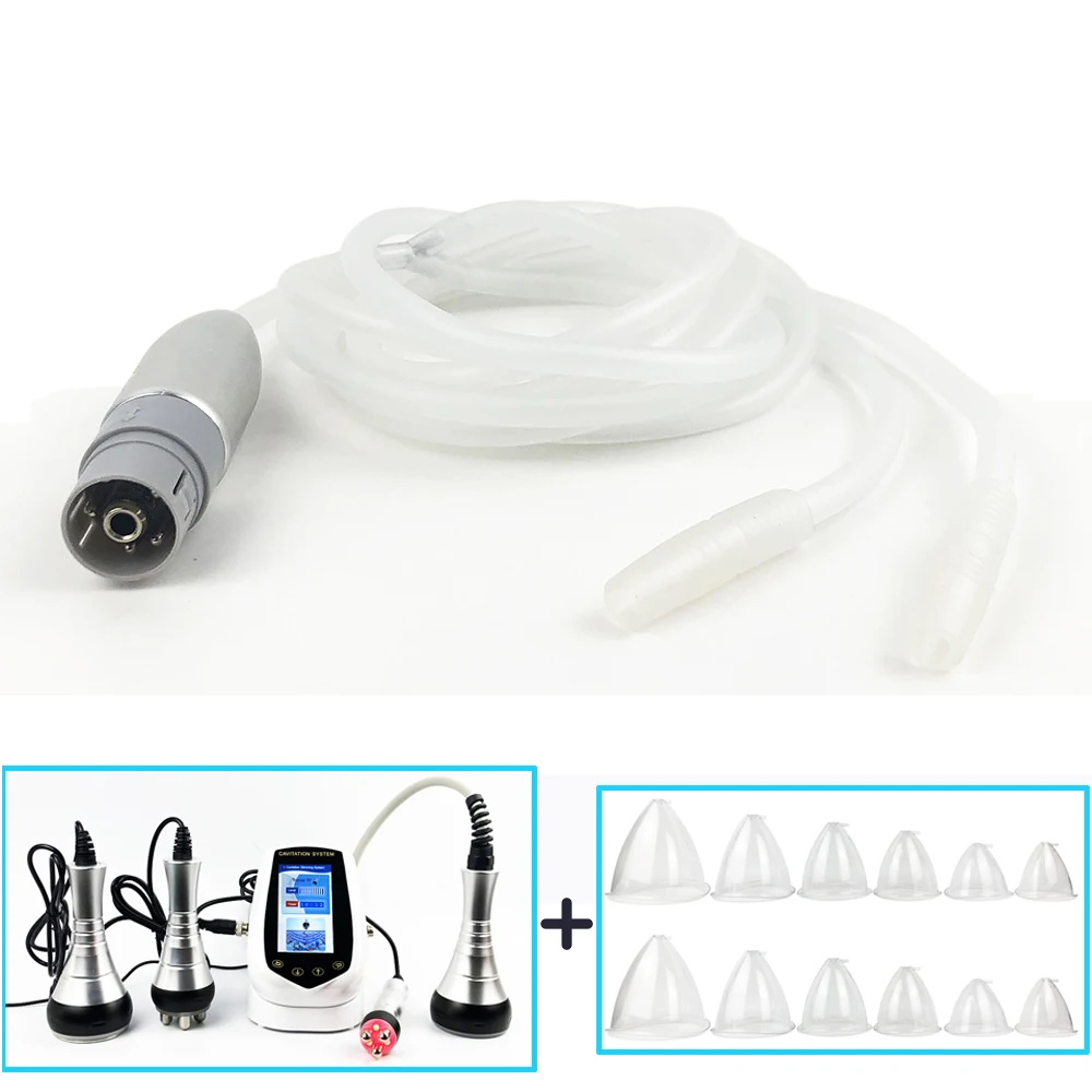 Replace Wand Connect Hose for 4 in 1 Cavitation RF Vacuum Body Slimming Machine and Breast Buttocks Suction Therapy Cup Hip Up